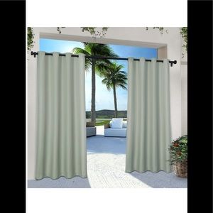 Exclusive Home Cabana Seafoam 2 Panels 64x108